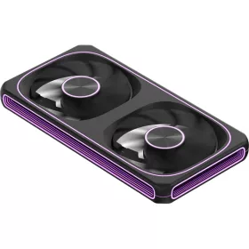   Formula Cooler 12cm - 2db Air Fusion 2 BK (33,46dB,max.42.65 CFM, PWM4-Pin+ARGB3-Pin, hydro bearing, ház hűtésre, ARGB)