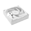 ID-Cooling Cooler 12cm - AF-1230-W (31,1dB, max. 143,90 m3/h, 4pin, PWM, Hydro bear, Daisy chain, 12cm, fehér)