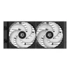 ID-Cooling CPU Water Cooler - FX240 LCD (27,2dB; max. 98,54 m3/h; 2x12cm, A-RGB, fekete)
