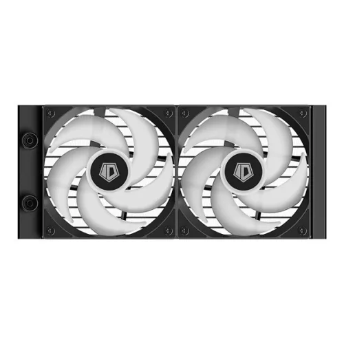 ID-Cooling CPU Water Cooler - FX240 LCD (27,2dB; max. 98,54 m3/h; 2x12cm, A-RGB, fekete)