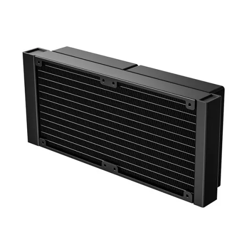 ID-Cooling CPU Water Cooler - FX240 LCD (27,2dB; max. 98,54 m3/h; 2x12cm, A-RGB, fekete)