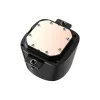 ID-Cooling CPU Water Cooler - FX240 LCD (27,2dB; max. 98,54 m3/h; 2x12cm, A-RGB, fekete)