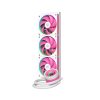 ID-Cooling CPU Water Cooler - FX360 INF PINK (29.9dB; max.132,52 m3/h; 3x12cm, A-RGB, rózsaszín)
