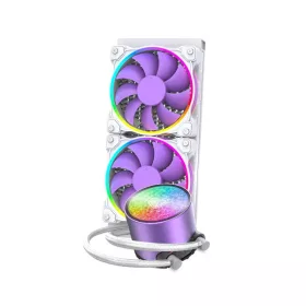   ID-Cooling CPU Water Cooler - PINKFLOW 240 DIAMOND PURPLE (16,3-33,5dB; max. 93,78 m3/h; 2x12cm)