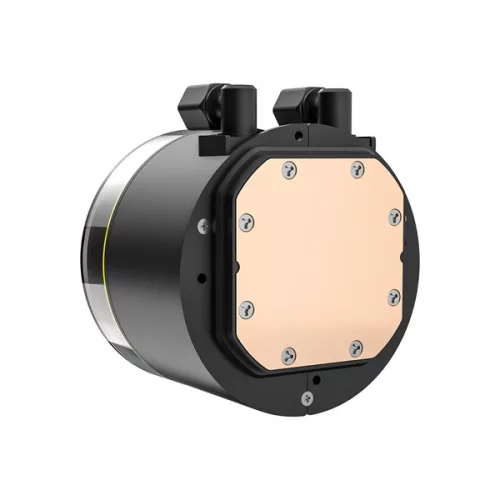ID-Cooling CPU Water Cooler - Space SL240 V2 (25dB; max. 135,41 m3/h; 2x12cm, A-RGB LED, fekete)