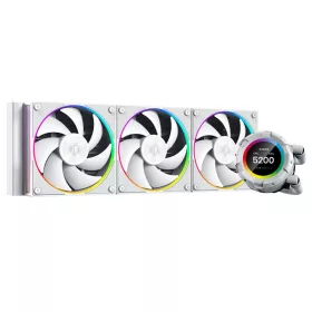   ID-Cooling CPU Water Cooler - Space SL360 WHITE (25dB; max. 132,52 m3/h; 3x12cm, A-RGB LED, fehér)