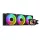 ID-Cooling CPU Water Cooler - Space SL360 V2 (25dB; max. 135,41 m3/h; 3x12cm, A-RGB LED, fekete)