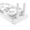 ID-Cooling CPU Water Cooler - ZOOMFLOW 240 XT V2 WHITE (25dB; max. 140,16 m3/h; 2x12cm, A-RGB LED, fehér)