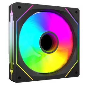   Rampage Cooler 12cm - 7C-120SR (max 21,2 dBA, Reverse, 65,41 m3/h, ház hűtésre, A-RGB LED, fehér)