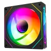 Rampage Cooler 12cm - 7C-120S (max 21,2 dBA, 65,41 m3/h, ház hűtésre, A-RGB LED, fekete)