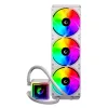 Rampage CPU Water Cooler - INFINITE V360 (36,9dB max., 98,54 m3/h; 3x12cm, A-RGB LED, fehér)