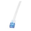 LogiLink CP0134 Cat5e lapos patch kábel - Fehér - 1m