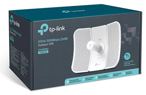 TP-LINK CPE CPE610  5GHz 300Mbps 23dBi Outdoor CPE