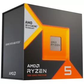   AMD Processzor - Ryzen 5 7500X3D (4000Mhz 96MBL3 Cache 5nm 65W AM5) BOX No Cooler