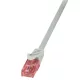 LogiLink CQ2052U U/UTP Cat6 PrimeLine patch kábel - Szürke - 2m