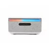 Denver CRQ-225 Rádiós ébresztőóra Bluetooth funkcióval és vezeték nélküli töltéssel - Szürke