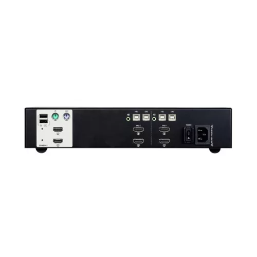 ATEN Switch 2-Port USB HDMI Dual Display Secure KVM (PSS PP v3.2 Gen1 Compliant) - CS1142H-AT-G