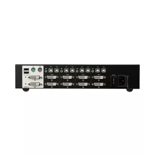 ATEN Switch 4-Port USB DVI Dual Display Secure KVM (PSS PP v3.2 Gen1 Compliant) - CS1144D-AT-G