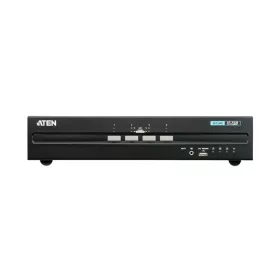   ATEN Switch 4-Port USB DisplayPort Dual Display Secure KVM (PSS PP v3.2 Gen1 Compliant) - CS1144DP-AT-G