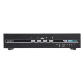   ATEN Switch 4-Port USB DisplayPort Dual Display Secure KVM, CAC (PSDPP v4.0) - CS1144DP4C-AT-G