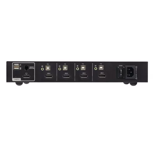 ATEN Switch 4-Port USB DisplayPort Secure KVM (PSD PP v4 Compliant) - CS1184DP4