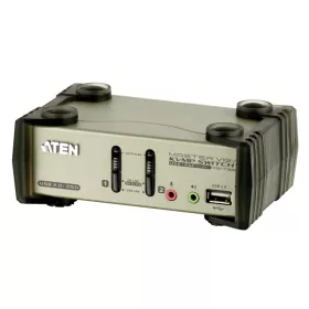 ATEN KVM Switch USB VGA + Audio, 2 port - CS1732B