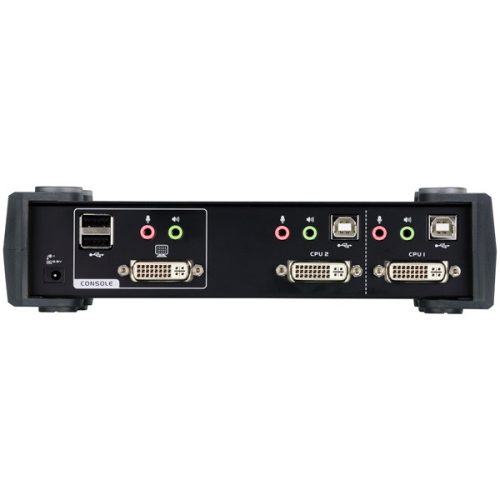 ATEN KVM Switch USB DVI + Audio, 2 port - CS1762A