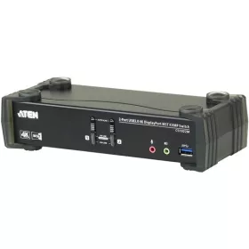 ATEN KVM Switch USB DisplayPort 4K + Audio, 2 port - CS1922M