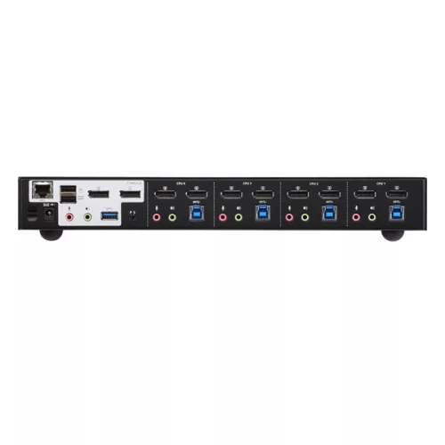 ATEN KVMP Switch USB 3.2 Gen1, 4K DisplayPort, Dual Display, 4 port