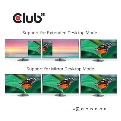 Club3D USB 3.2 GEN 1 TYPE C TRIPLE DISPLAY DYNAMIC PD TÖLTŐ - 65W