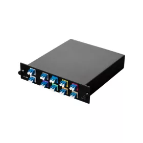   MikroTik CWDM mux/demux, max. 8db optikai link összefűzése