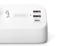 DIGITUS DA-70626 3 aljzatos 2x USB-A 1x USB-C fehér 1,5m asztali elosztó