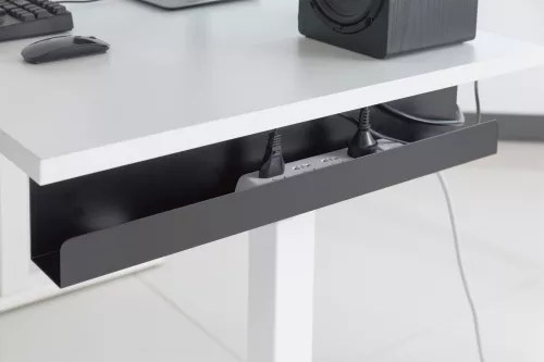 DIGITUS DA-90448 Asztal alatti fekete kábelvezető csatorna