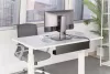 DIGITUS DA-90448 Asztal alatti fekete kábelvezető csatorna