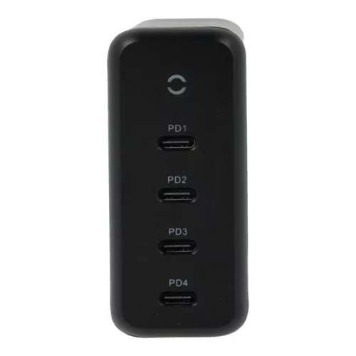 AVAX DC637 DESKY+ 4xType C (PD 3.0) 200W GaN gyorstöltő elosztó - Dobozsérült termék