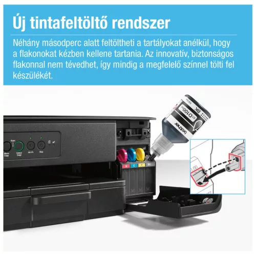 Brother DCPT430W színes külső tintatartályos simatetős multifunkciós nyomtató