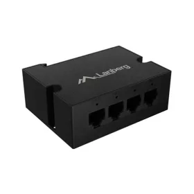 Lanberg DIN sínre szerelhető PoE Extender, 90W