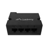 Lanberg DIN sínre szerelhető PoE Extender, 90W