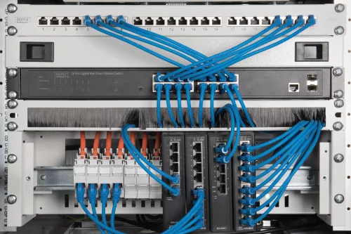 DIGITUS DN-19-DIN-3U 19" 3U DIN sín panel
