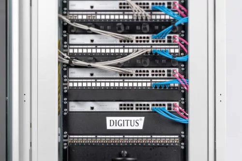 DIGITUS DN-19 BPN-01-SW 19" 1U fekete vakpanel