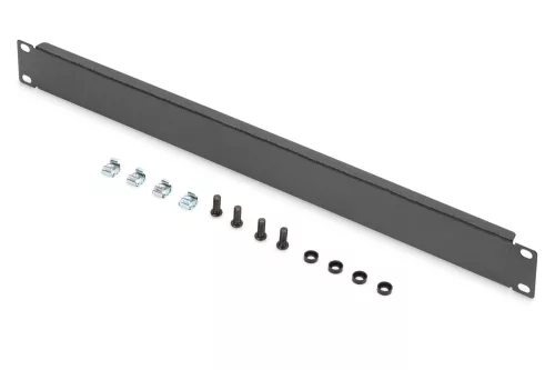 DIGITUS DN-19 BPN-01-SW 19" 1U fekete vakpanel