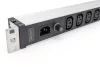 DIGITUS DN-95429 19" 1U PDU 230V 10A 9xIEC C13 aljzat IEC C14 csatlakozó 2m elosztósor