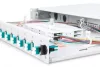 DIGITUS DN-96331/3 19" 1U 12xLC duplex OM3 toldóval pigtaillel és kötőkazettával szerelt optikai patch panel