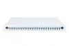 DIGITUS DN-96332-4 19" 1U 24xLC duplex OM4 toldóval pigtaillel és kötőkazettával szerelt optikai patch panel