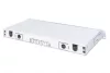 DIGITUS DN-96332/3 19" 1U 24xLC duplex OM3 toldóval pigtaillel és kötőkazettával szerelt optikai patch panel