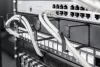 DIGITUS DN-97602 19" 1U gyűrűs fekete kábelrendező