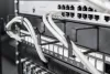 DIGITUS DN-97602 19" 1U gyűrűs fekete kábelrendező