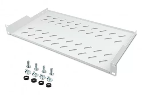 DIGITUS DN-97609 19" 1U 250mm mély szürke fix polc