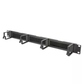   DIGITUS DN-97663 19" 1U gyűrűs fésűs fekete kábelrendező