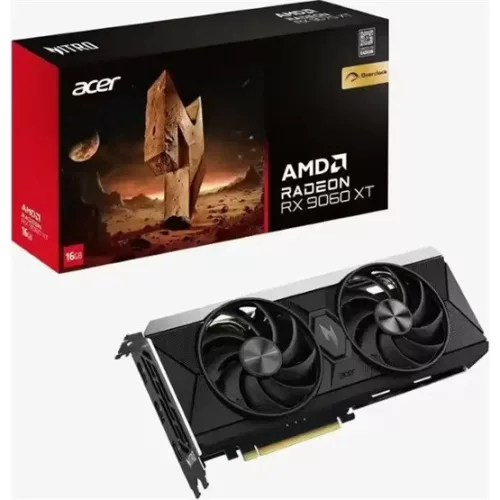 Acer AMD Nitro Radeon RX 9060 XT OC 16GB GDDR6 - DP.Z4KWW.P01